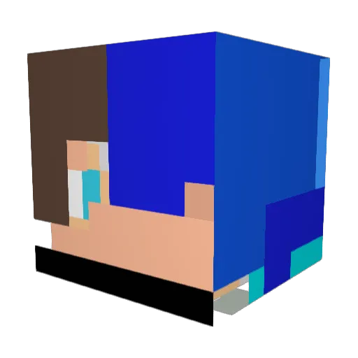 faze_marlo Minecraft avatar head, 3D render