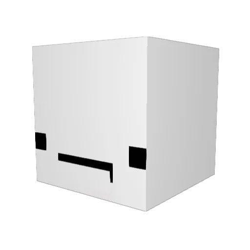 fazska8 Minecraft avatar head, 3D render