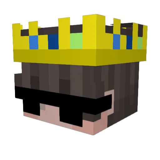fazyyy__ Minecraft avatar head, 3D render