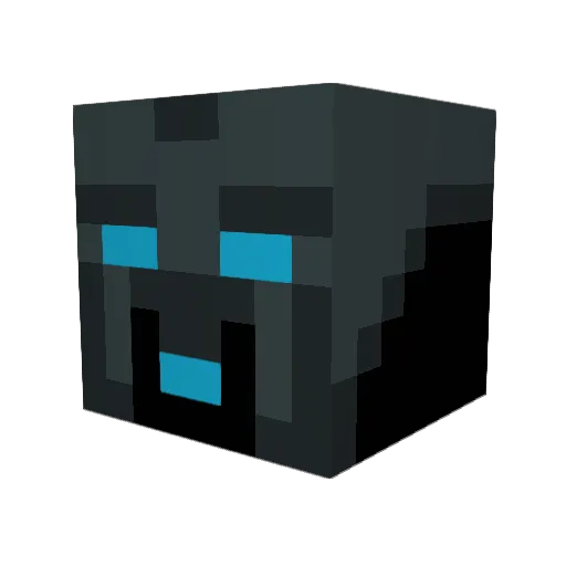 fbencini Minecraft avatar head, 3D render