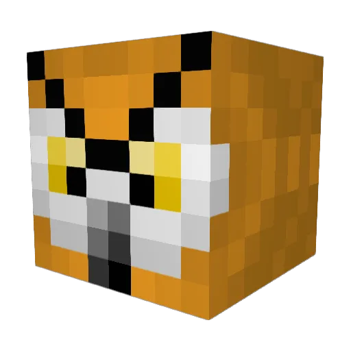 fcbarca4 Minecraft avatar head, 3D render