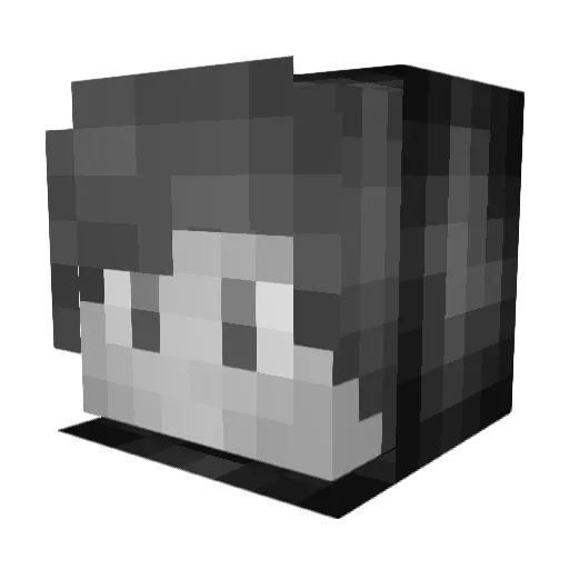fcbfanjus Minecraft avatar head, 3D render