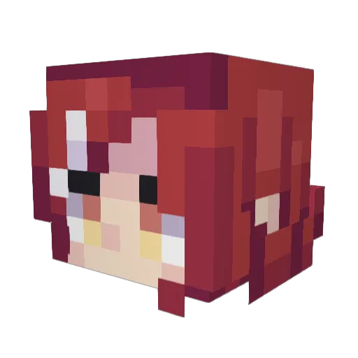 fcnrs1996 Minecraft avatar head, 3D render