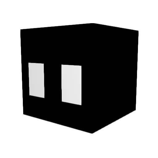 fcxsae Minecraft avatar head, 3D render