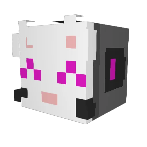 fdlegobuilder Minecraft avatar head, 3D render