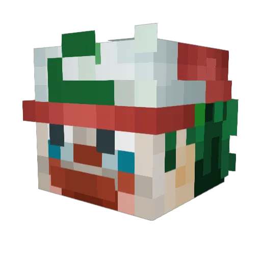 fdobl98 Minecraft avatar head, 3D render