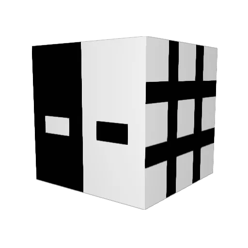 fearsome_builder Minecraft avatar head, 3D render