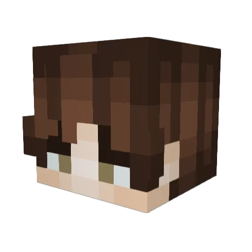 fearthepickle Minecraft avatar head, 3D render