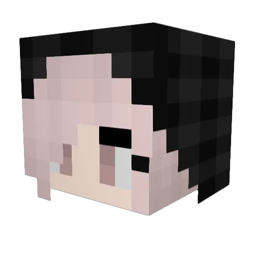 feather_uwu Minecraft avatar head, 3D render