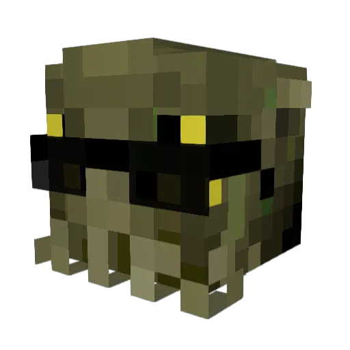 fechu0209 Minecraft avatar head, 3D render