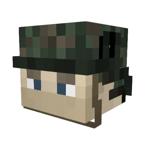 fedexdude567 Minecraft avatar head, 3D render