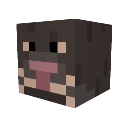 fedexfan21 Minecraft avatar head, 3D render