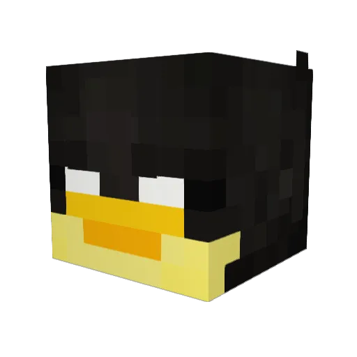 fefebr1003 Minecraft avatar head, 3D render