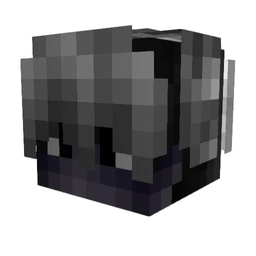feflix18 Minecraft avatar head, 3D render