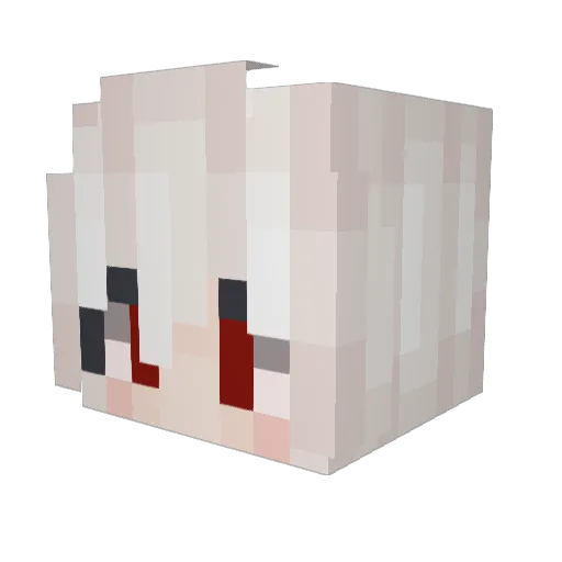 feintgods Minecraft avatar head, 3D render