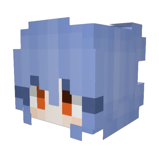 feiren111 Minecraft avatar head, 3D render