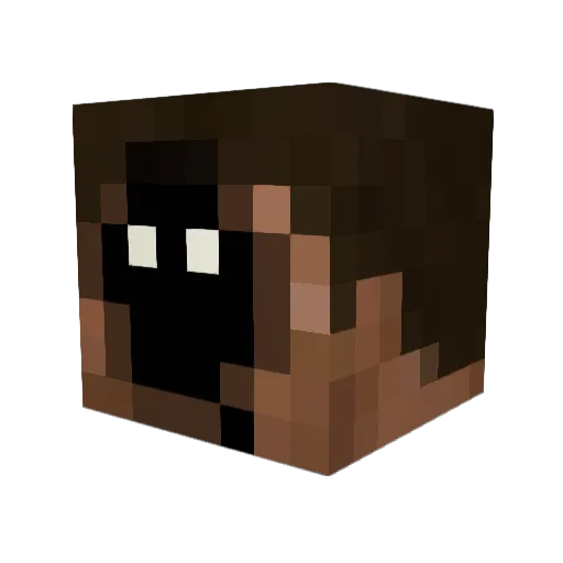 feistmeister Minecraft avatar head, 3D render