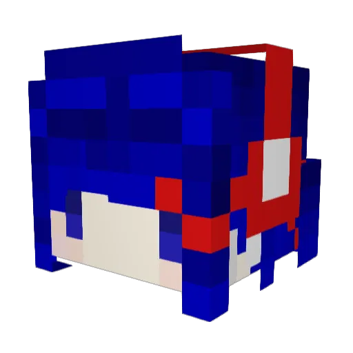 feixue_OWO Minecraft avatar head, 3D render