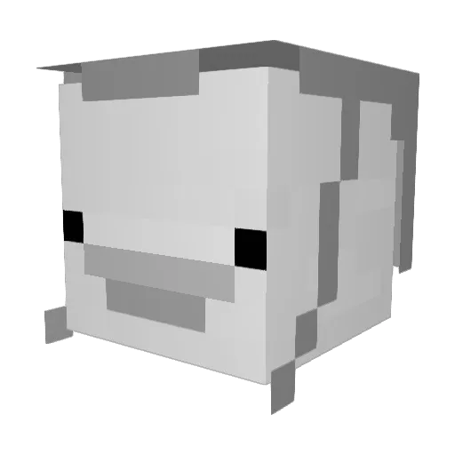 feiyao0 Minecraft avatar head, 3D render