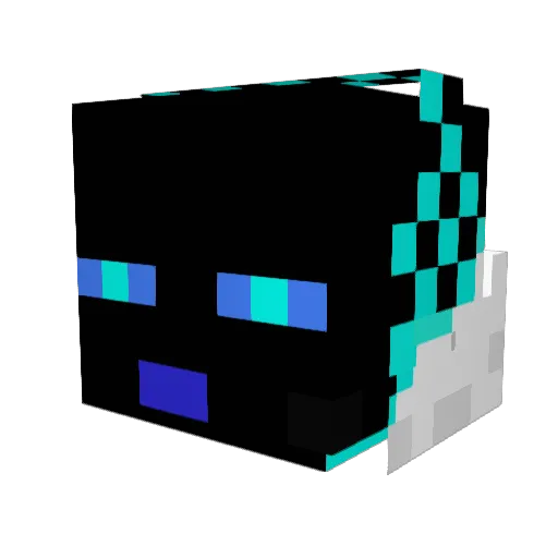 feligamer03 Minecraft avatar head, 3D render
