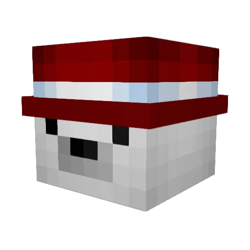 felipe00021 Minecraft avatar head, 3D render