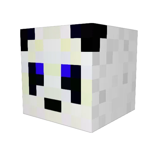 felipe96 Minecraft avatar head, 3D render