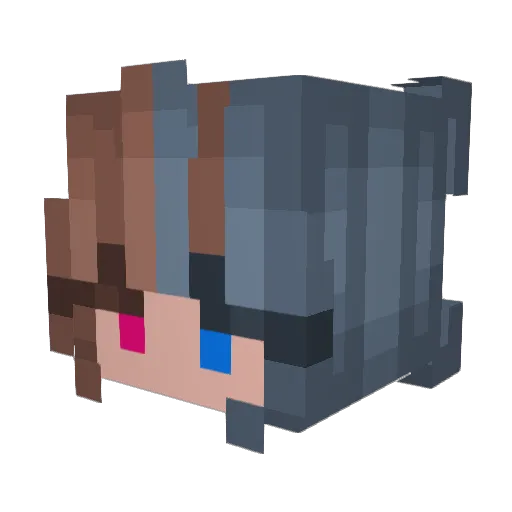 feliperock10 Minecraft avatar head, 3D render