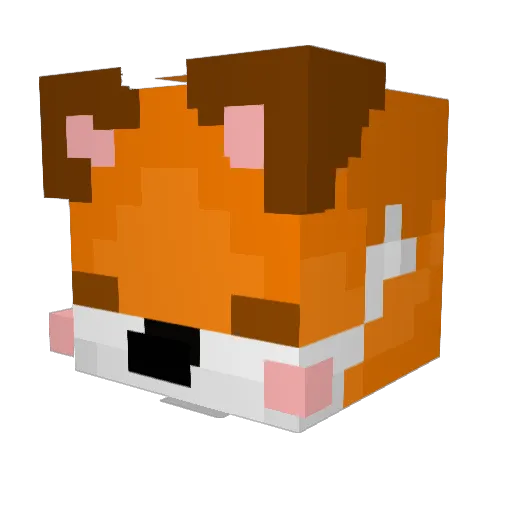 felix0213 Minecraft avatar head, 3D render