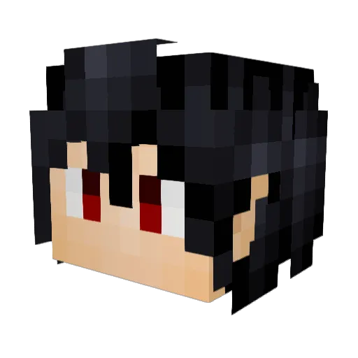 felix560 Minecraft avatar head, 3D render