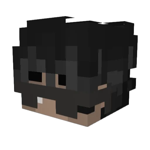 felix910 Minecraft avatar head, 3D render