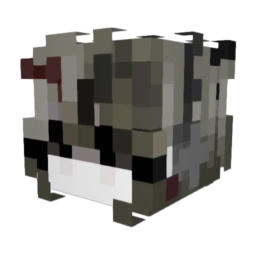 felix_fx_ Minecraft avatar head, 3D render