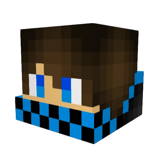 felixbj67 Minecraft avatar head, 3D render