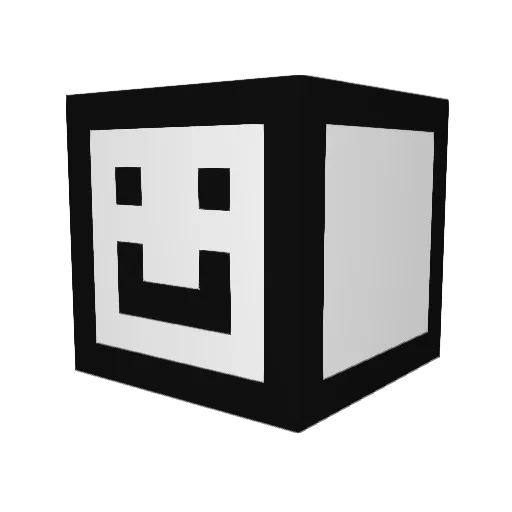 felixkotte Minecraft avatar head, 3D render