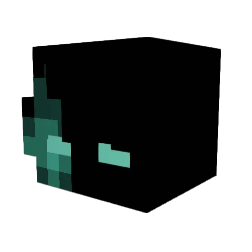 felixqwertz Minecraft avatar head, 3D render