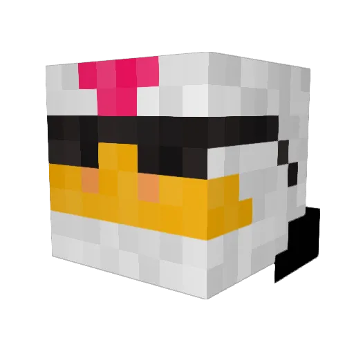 felixstorm101 Minecraft avatar head, 3D render
