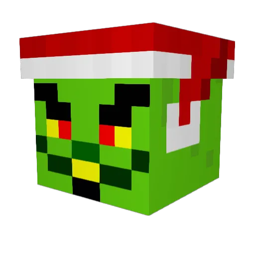 fellraiser Minecraft avatar head, 3D render