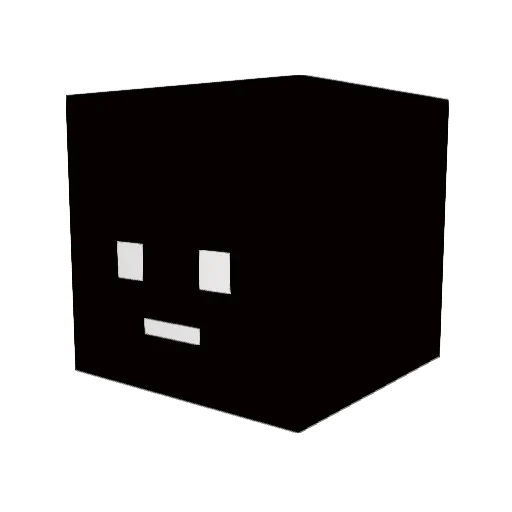 felnicole Minecraft avatar head, 3D render