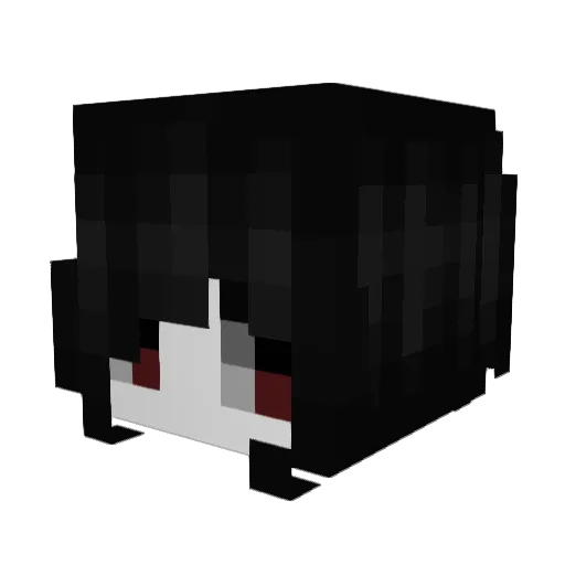 felon1y Minecraft avatar head, 3D render