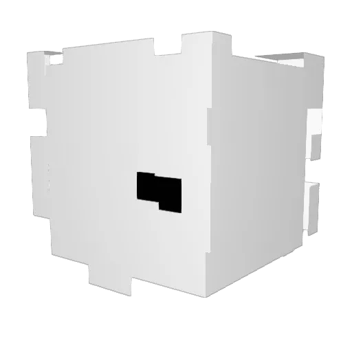 felonymane Minecraft avatar head, 3D render