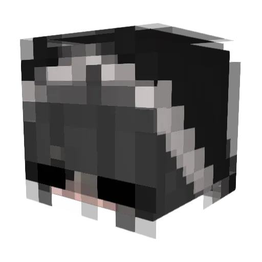 felps_lol Minecraft avatar head, 3D render
