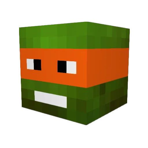 felthebeast Minecraft avatar head, 3D render
