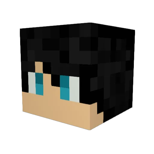 feltyplayz Minecraft avatar head, 3D render
