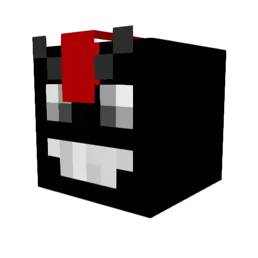 femboy0w069 Minecraft avatar head, 3D render