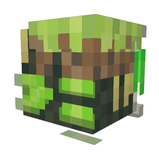 fempilled Minecraft avatar head, 3D render