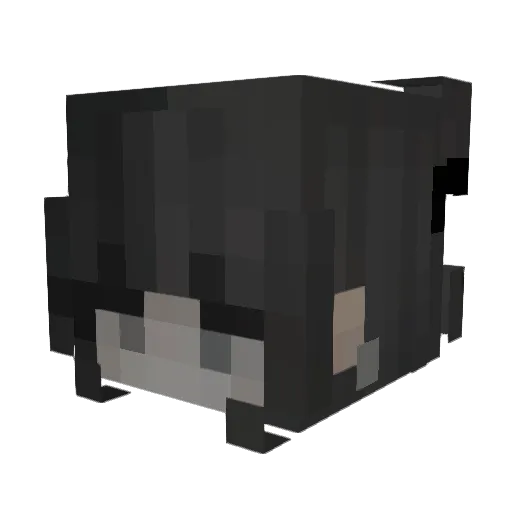 femtnnyl Minecraft avatar head, 3D render