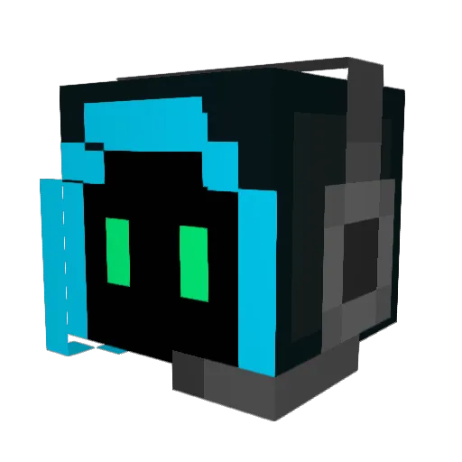 fengus3258 Minecraft avatar head, 3D render
