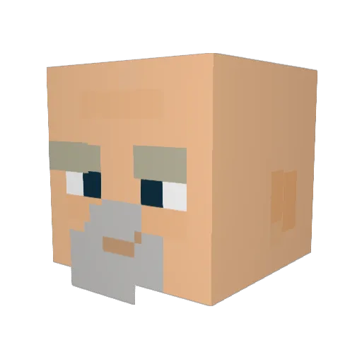 fenta_enthusiast Minecraft avatar head, 3D render