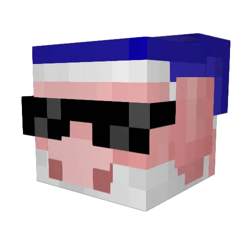 fenton_cody25 Minecraft avatar head, 3D render