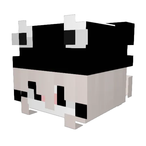 fenxpb Minecraft avatar head, 3D render
