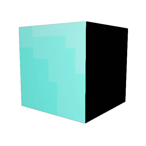 feqv Minecraft avatar head, 3D render